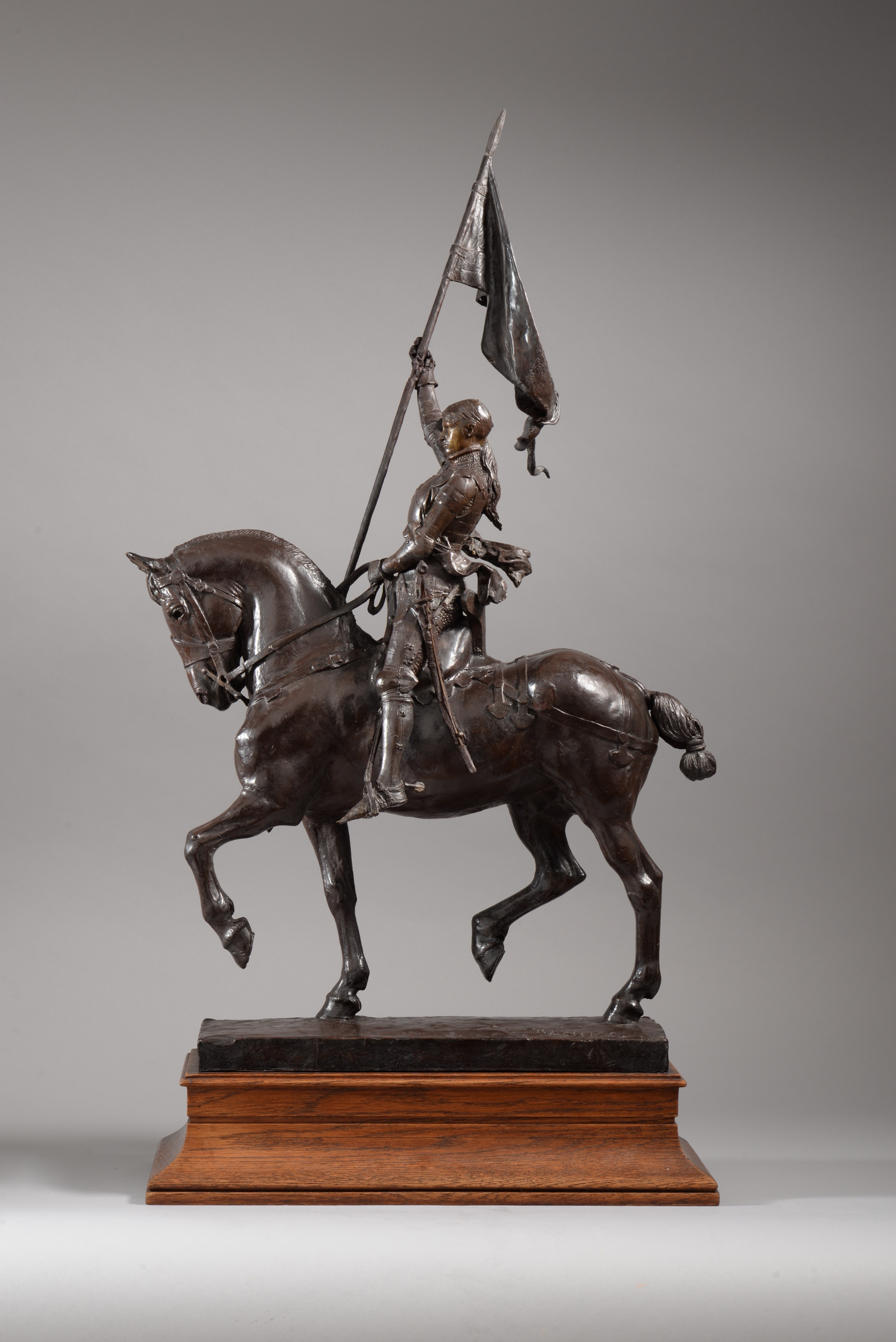 JEANNE D'ARC ÉQUESTRE  (1ère Version) (1874)
